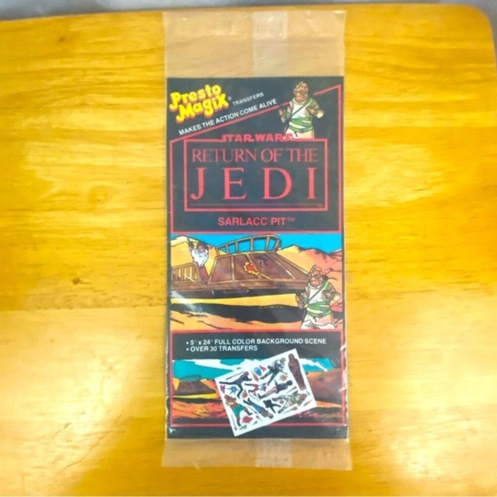 Vintage 1983 Star Wars Return of the Jedi Presto Magix Sarlacc Pit